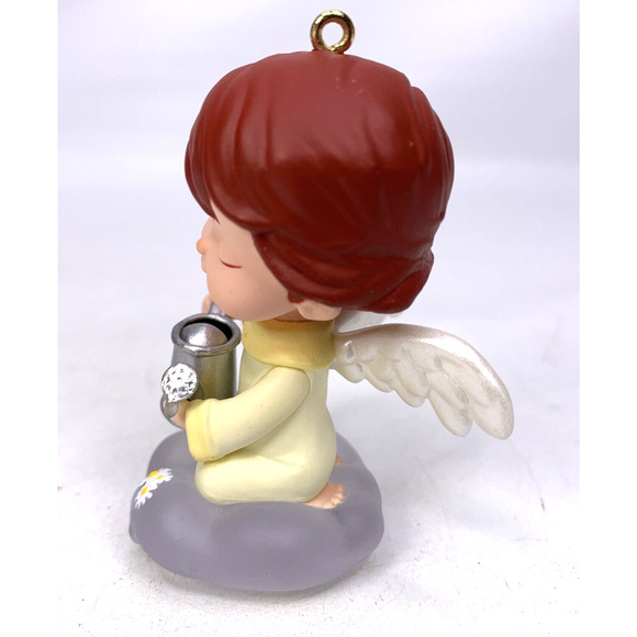 Hallmark Mary's Angels DAISY Keepsake Ornament 1997 Series #10 Watering Can - Picture 3 of 12